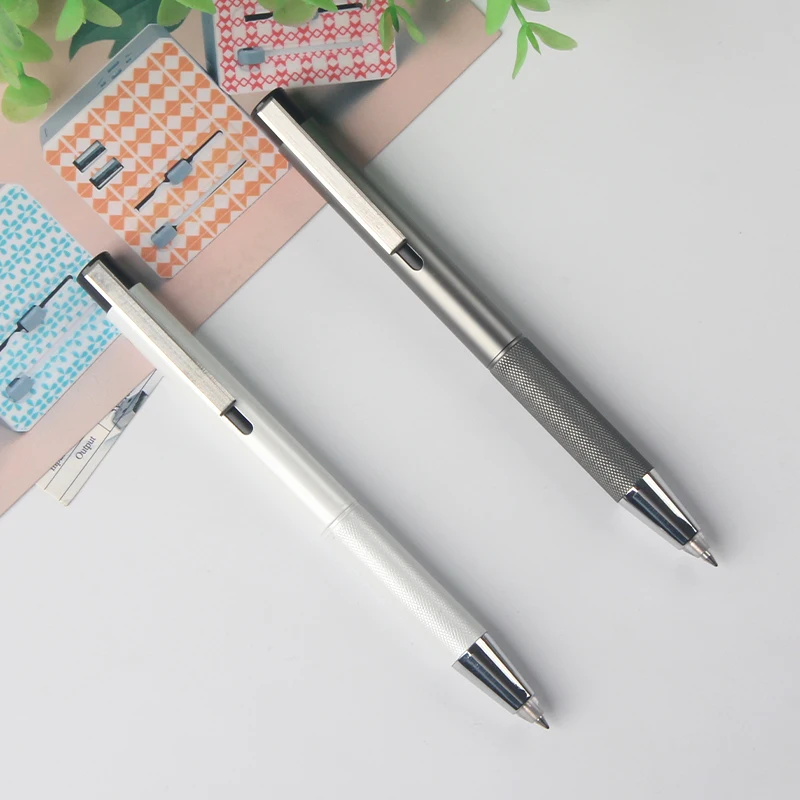 New model promotion gift led metal click ball pen with led light tip pen