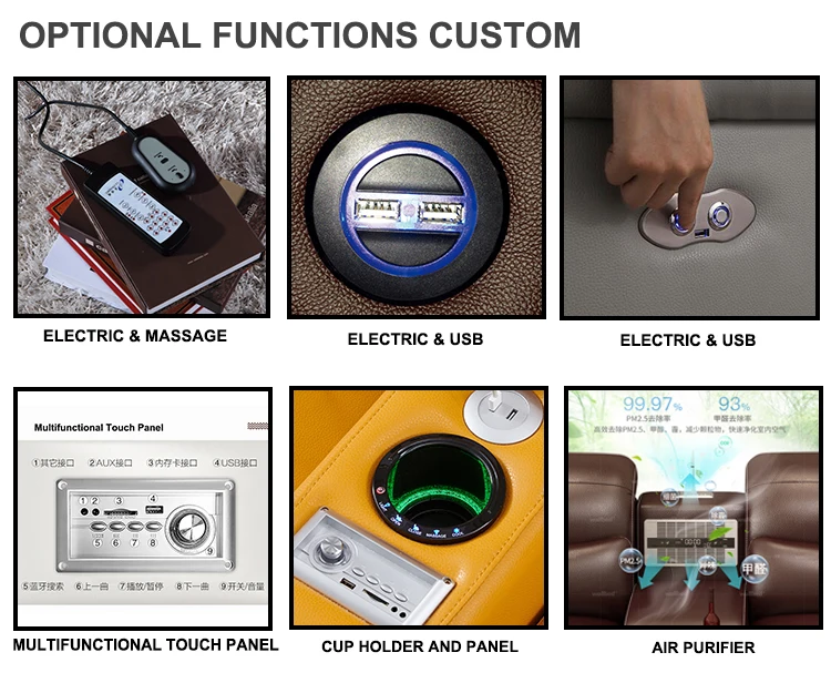 
Custom Genuine Leather Lazyboy Electric Recliner Chair India, European Recliner Chair Living 