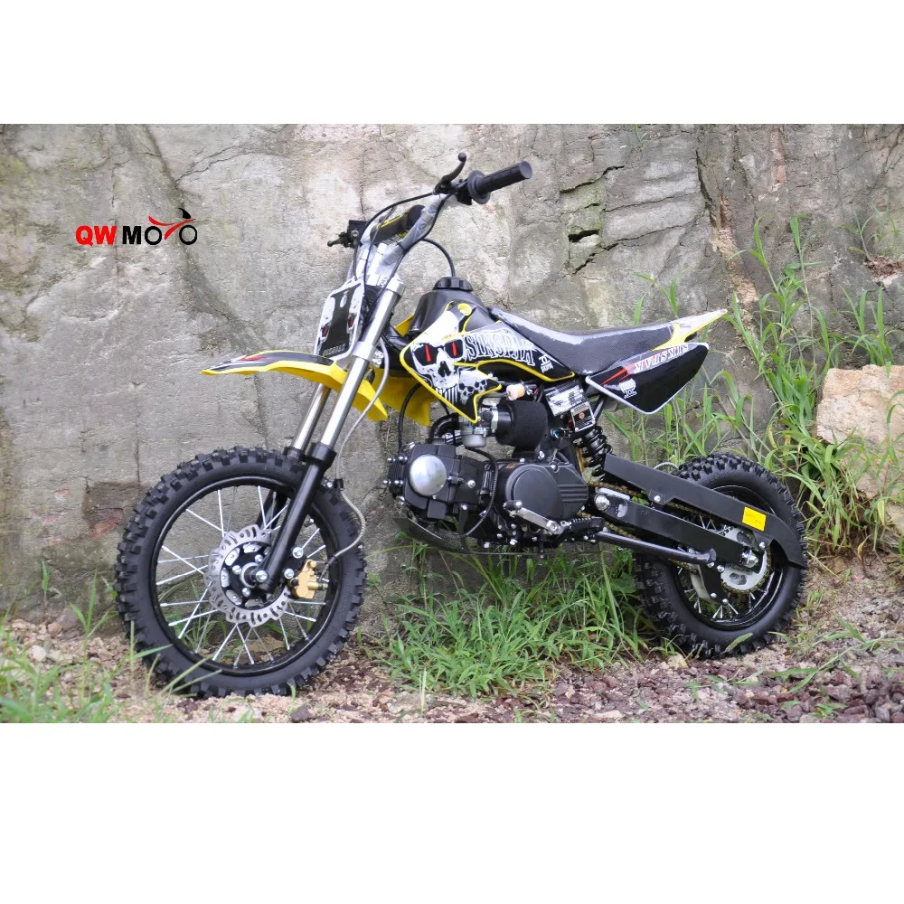 QWMOTO горячая Распродажа гоночный мотоцикл 125cc Кроссовый китайский дешевый питбайк для продажи с