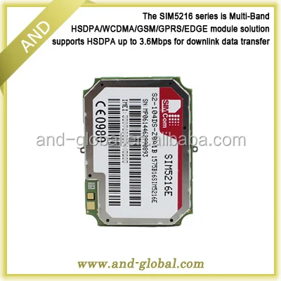 Двухдиапазонный WCDMA / HSDPA модуль