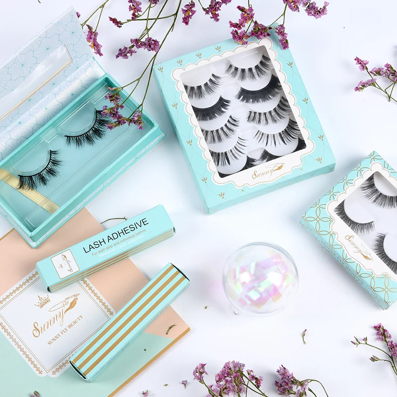 
Wholesale private label custom acrylic lash package box for eye lashes 