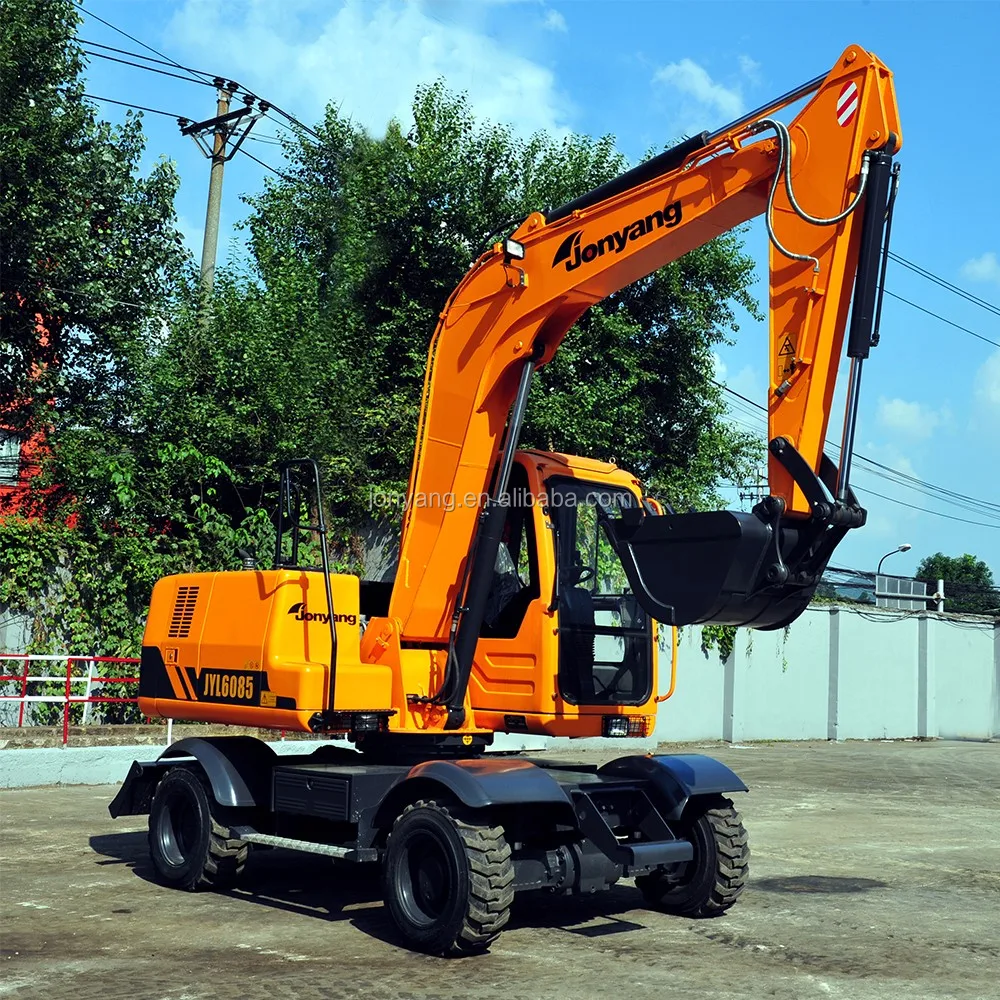 Jonyang 8 tons digging machine JYL6085 mini excavator for sale