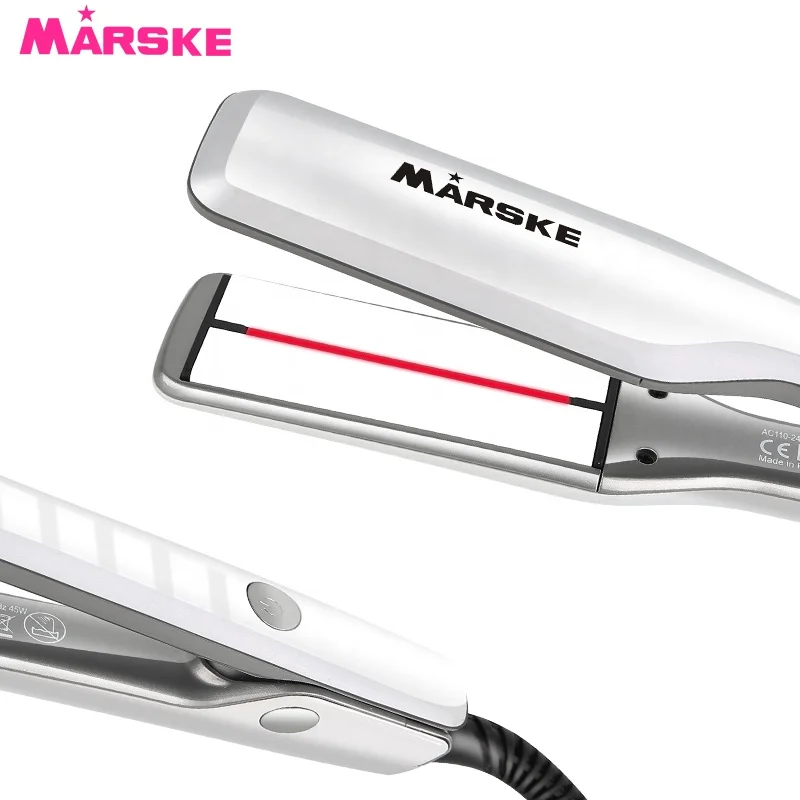 MARSKE Professional display Hair Straightener Flatirons Ceramic Flat Iron Cordless Electronic Hair Curling Straightener