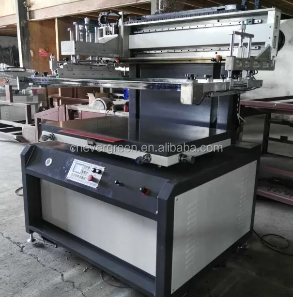 Factory new semi automatic silk screen printing machine