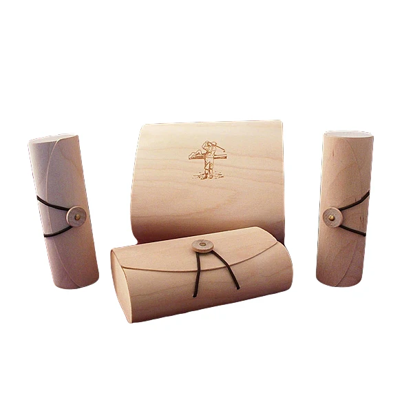 
Custom Darving Exquisite Printing red wine wooden box for honey 