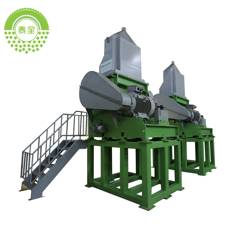 Shredder New model Low cost tyres recycling machinery prices to rubber