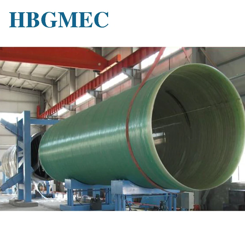 Fiberglass reinforced pipe winding machine