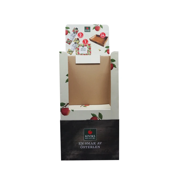 Popular Customized Floor Standing Display Stand Exhibitors Cardboard Pop Display