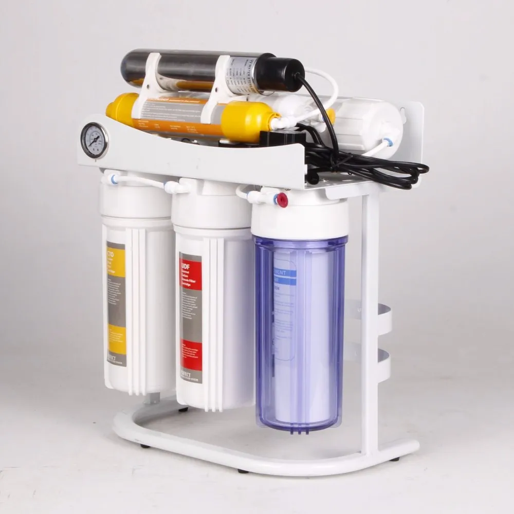Professional Factory 50GPD/75GPD/100GPD ro purifier water osmosis ro inversa uv home
