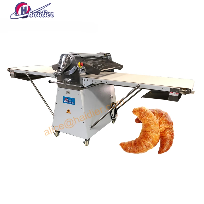 
220V Commercial reversible table top baklava used hot sale dough sheeter 1-50mm 