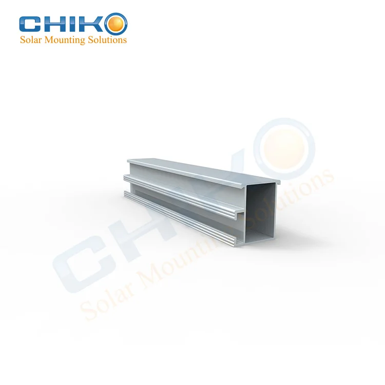 Hot sell pv mounting rail system for solar panel installation