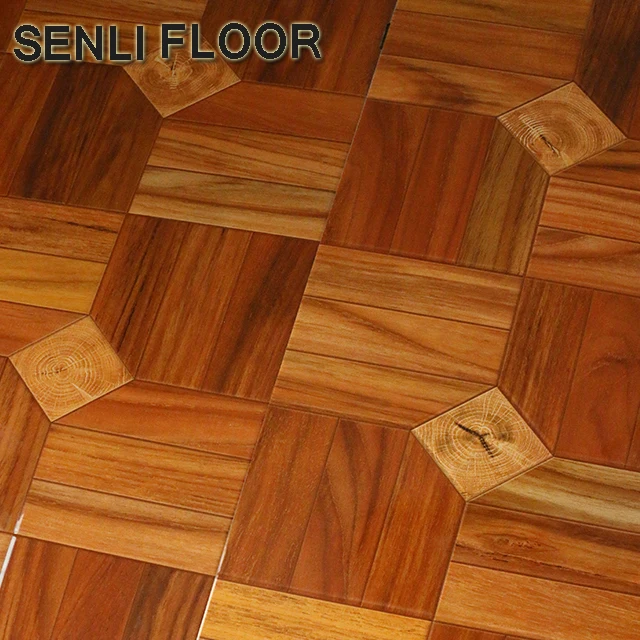 8mm 12mm Valinge click HDF high glossy shining parquet laminate flooring