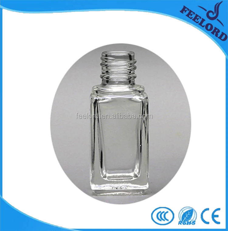 7ml nail polish glass bottle OEM private logo printing cosmetic bottle
