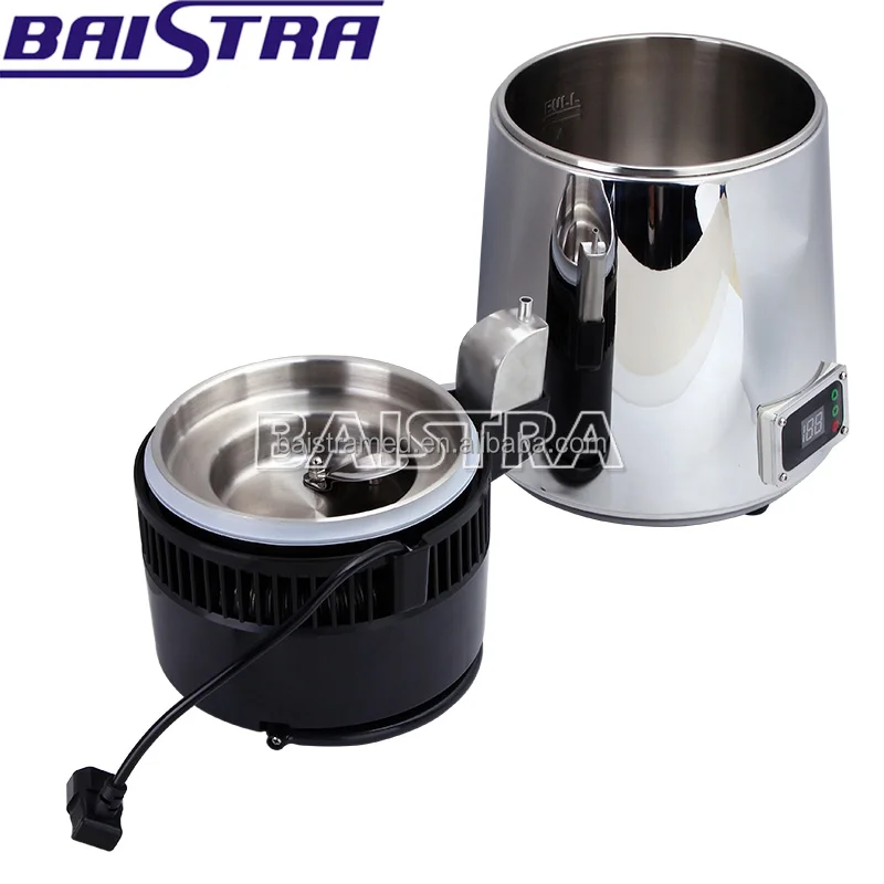 Лучшая цена, ЖК-дисплей, спиртовой дистиллятор из нержавеющей стали, дистиллятор для лаборатории и домашнего использования