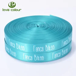 Cheap custom printed logo personalized polyester ribbon