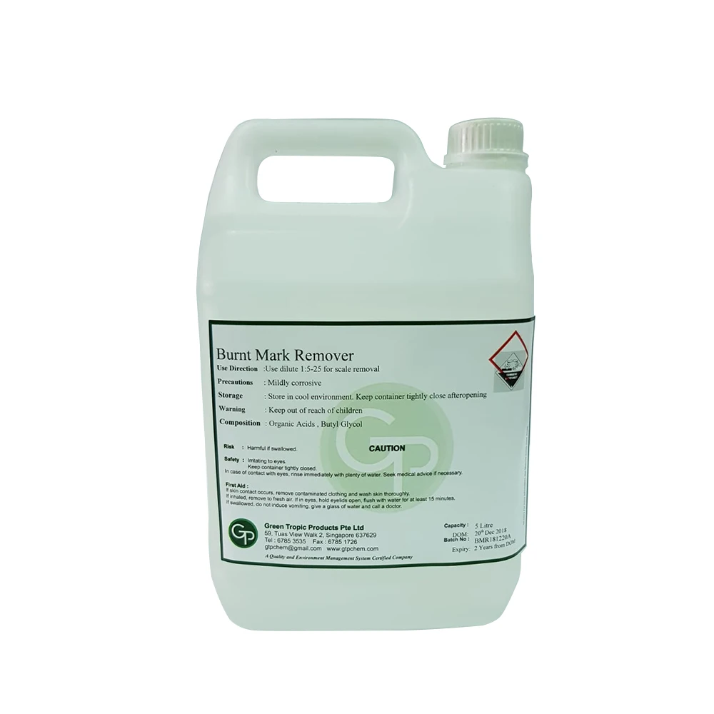 
Household Cleaning Chemicals Burnt Mark Remover 