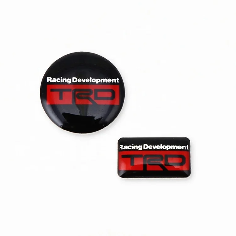 Wholesale Custom Printed 3d Company Logo Epoxy Sticker Clear