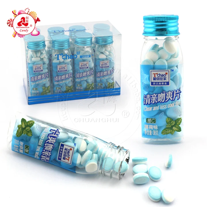 Sugar Free Mint Pressed Candy / Fresh Sorbitol Candy Press