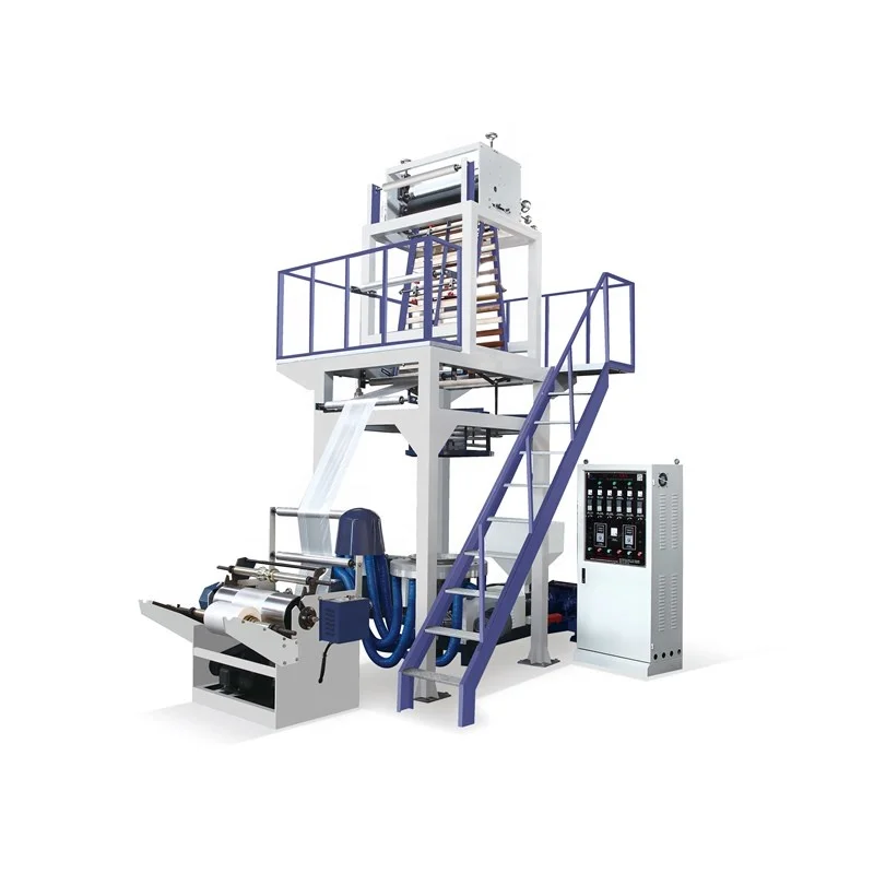 Серия SS-FM оснащена HDPE и LDPE двойной выдувной машиной