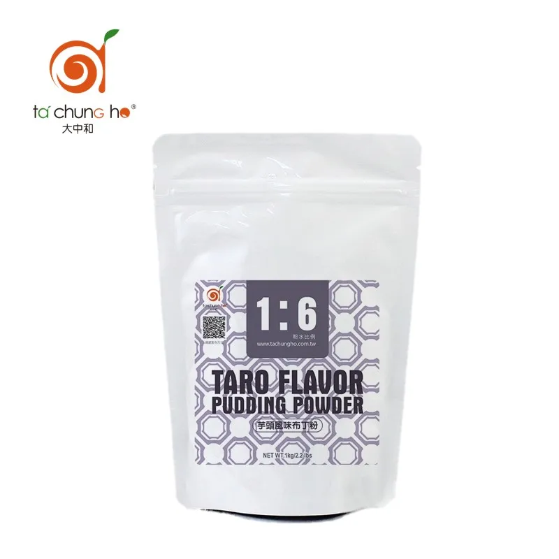 
Hot Selling 1kg Soft Purple Taro Pudding Powder 