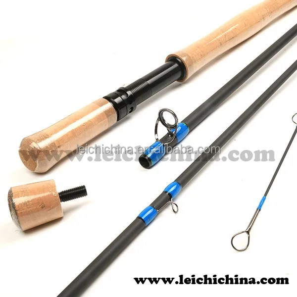 Korean carbon 11ft 7wt 4pc fly fishing switch rod