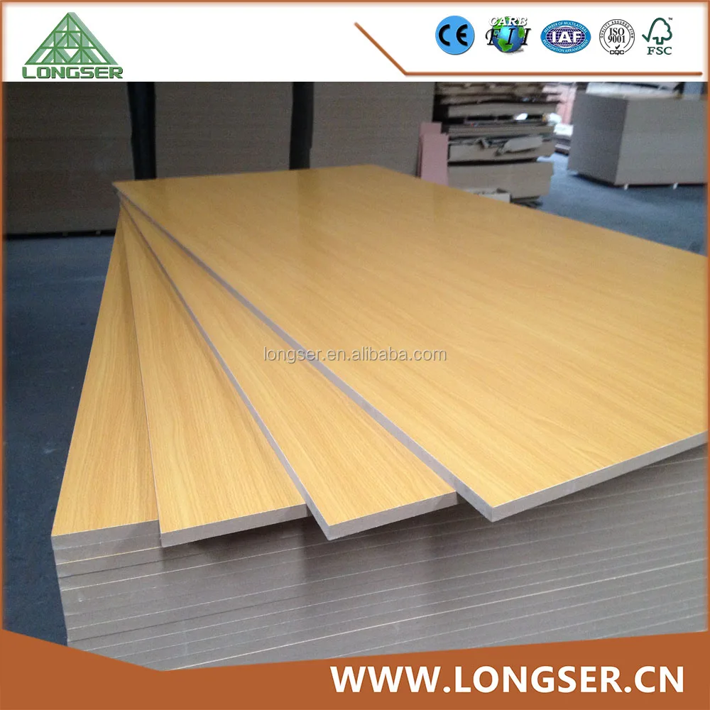  МДФ с черным меламиновым покрытием 8 мм