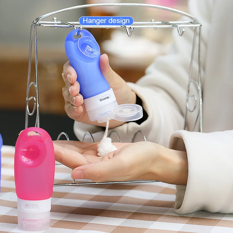 
travel silicone bottle silicone travel bottle set travel shampoo bottle set 