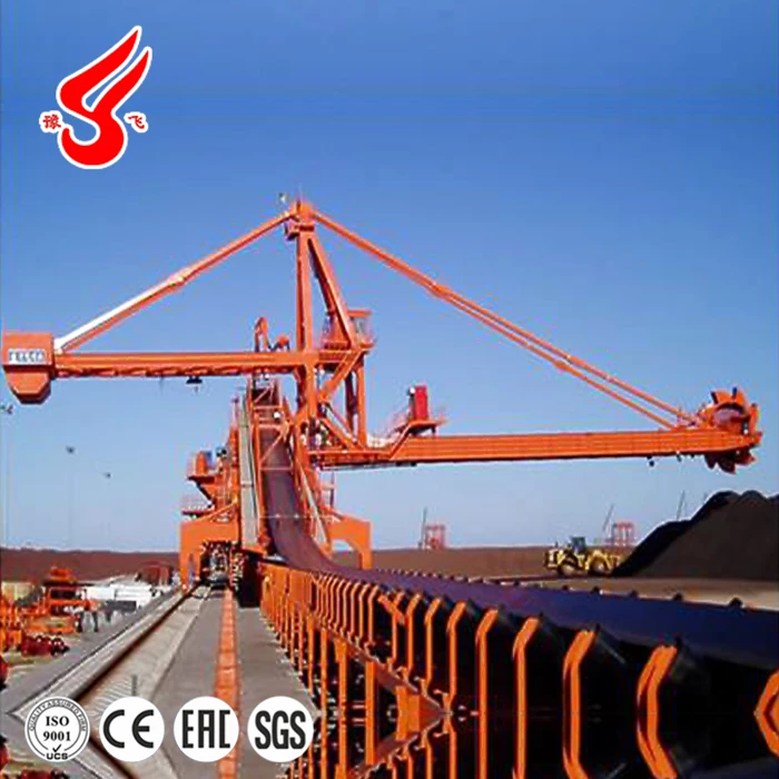 DQL2500/3000 bucket wheel stacker reclaimer for sandy soil coal cement sulfur sand grain