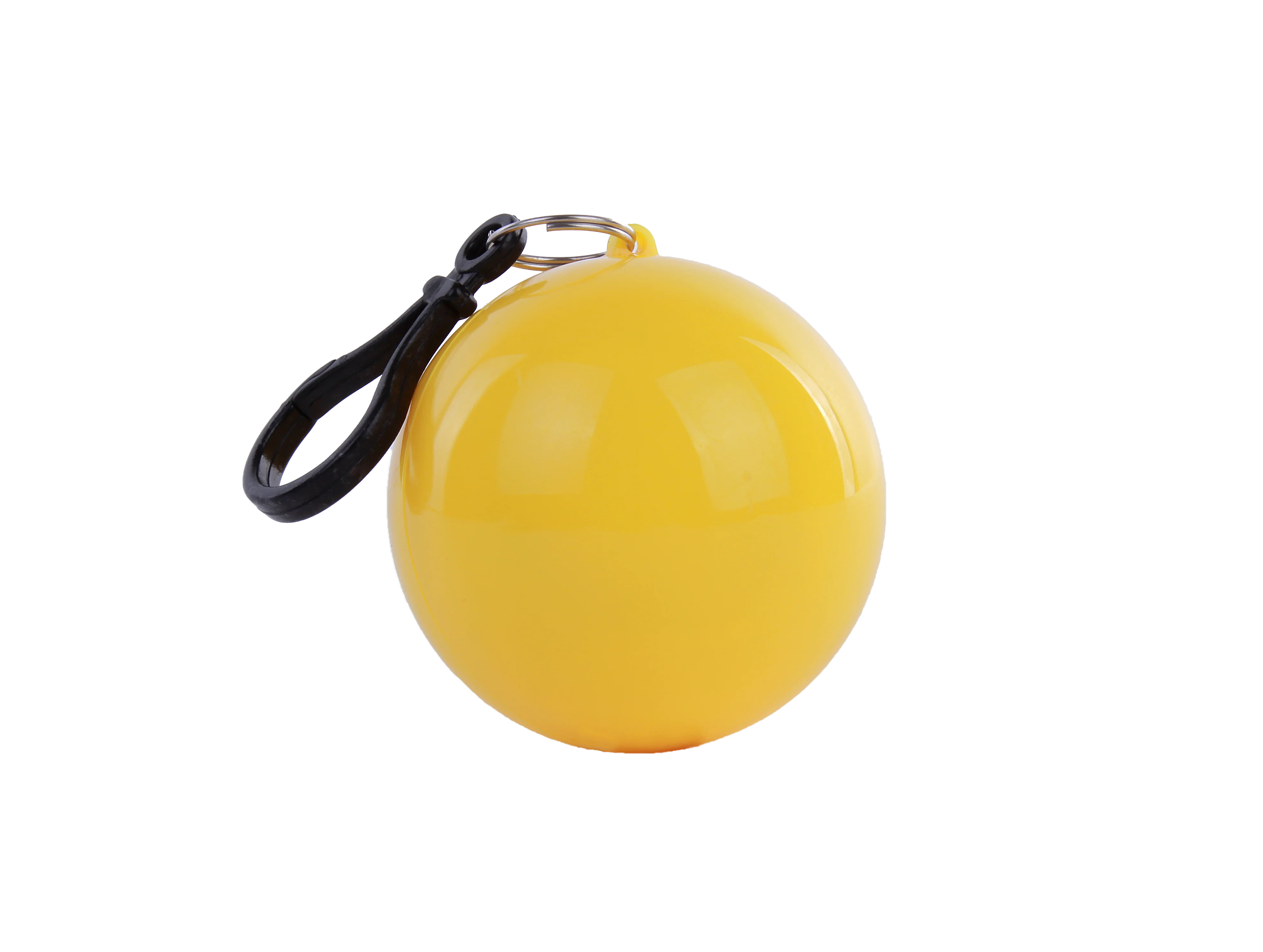 Emergency disposable raincoat in ball rain poncho hooded balls