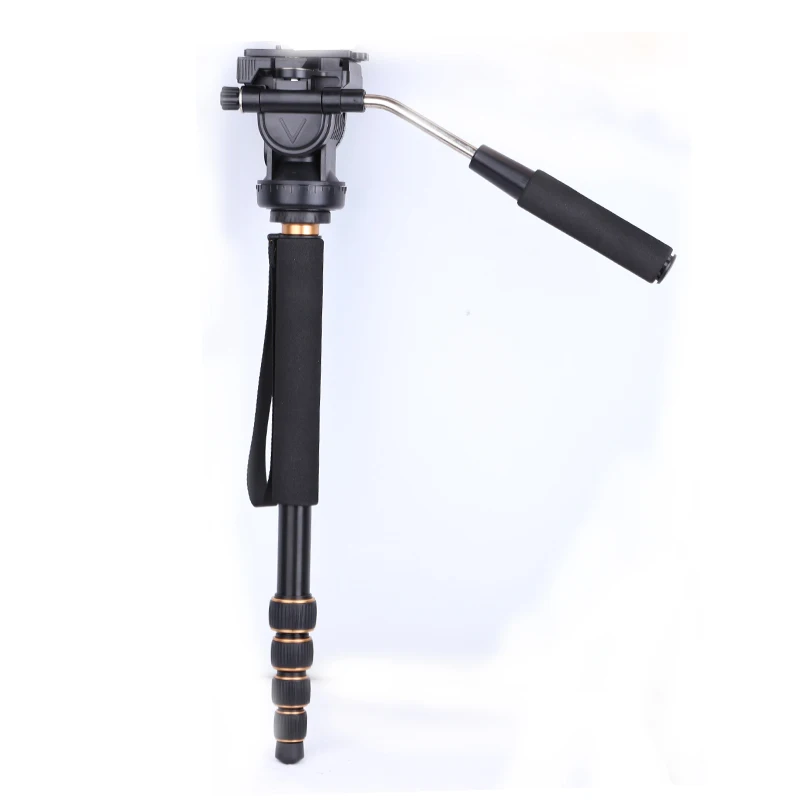 Q115 6KG Load Aluminum Professional camera monopod digital DSLR video monopod