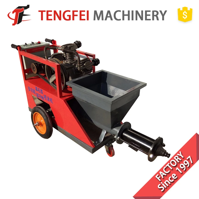 Длительный срок использования гипс сухой строительный песок винт putty штукатурки мокрому насос машина