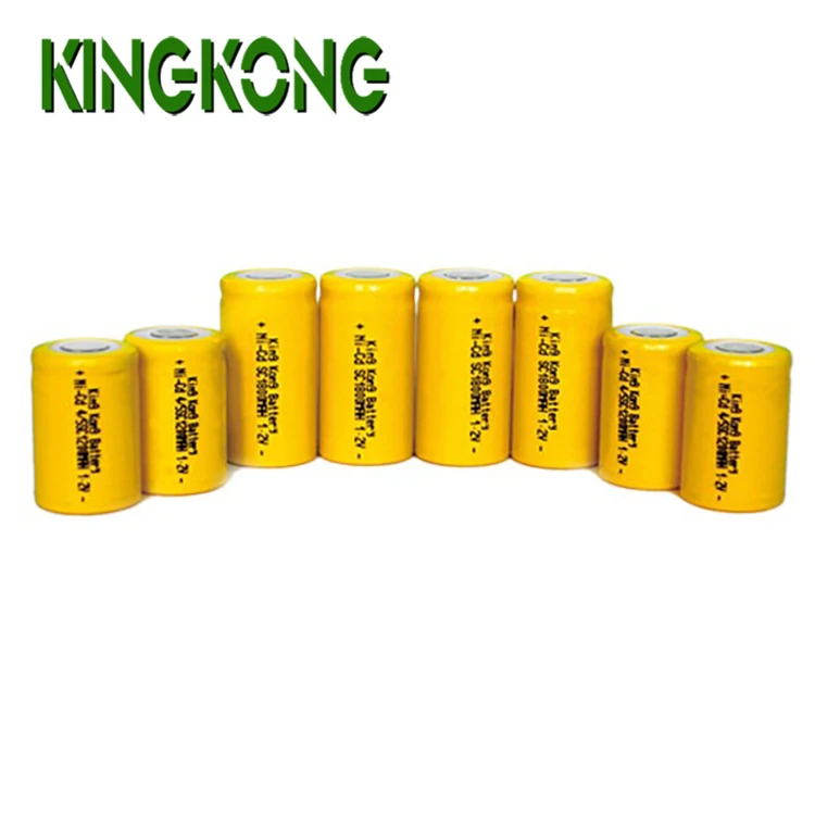 Kingkong 4/5SC 1200mah 1.2V NI-CD rechargeable battery