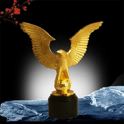 Xinfeng custom metal made might flying award eagle trophy best eagle trophy OEM