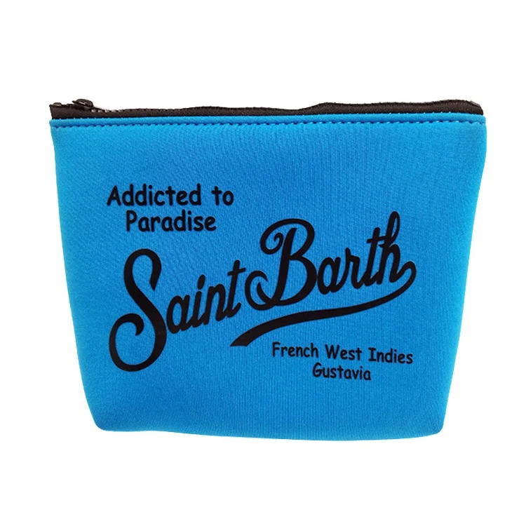 Изготовленный На Заказ неопреновый небольшой косметический мешочек для косметики дорожная сумка