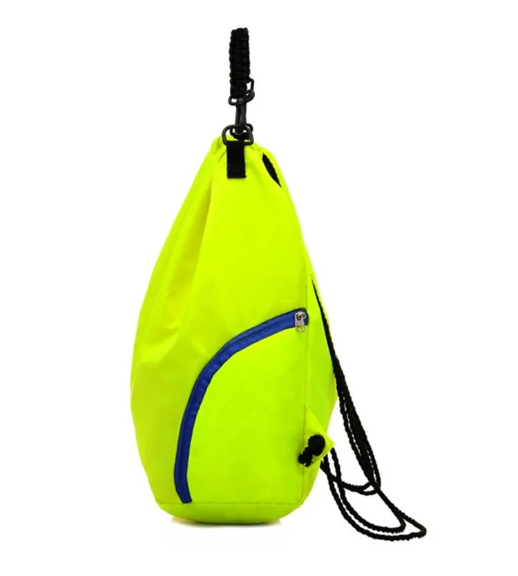 
Cheap Custom Ecofriendly Washable Nylon Basketball Backpack Sport Gym Sack Drawstring Bag For Promotional 