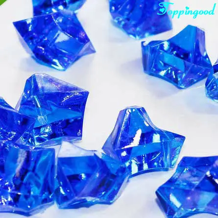 Wedding Clear Crystal Acrylic Ice Chunks Table Vase Fillers