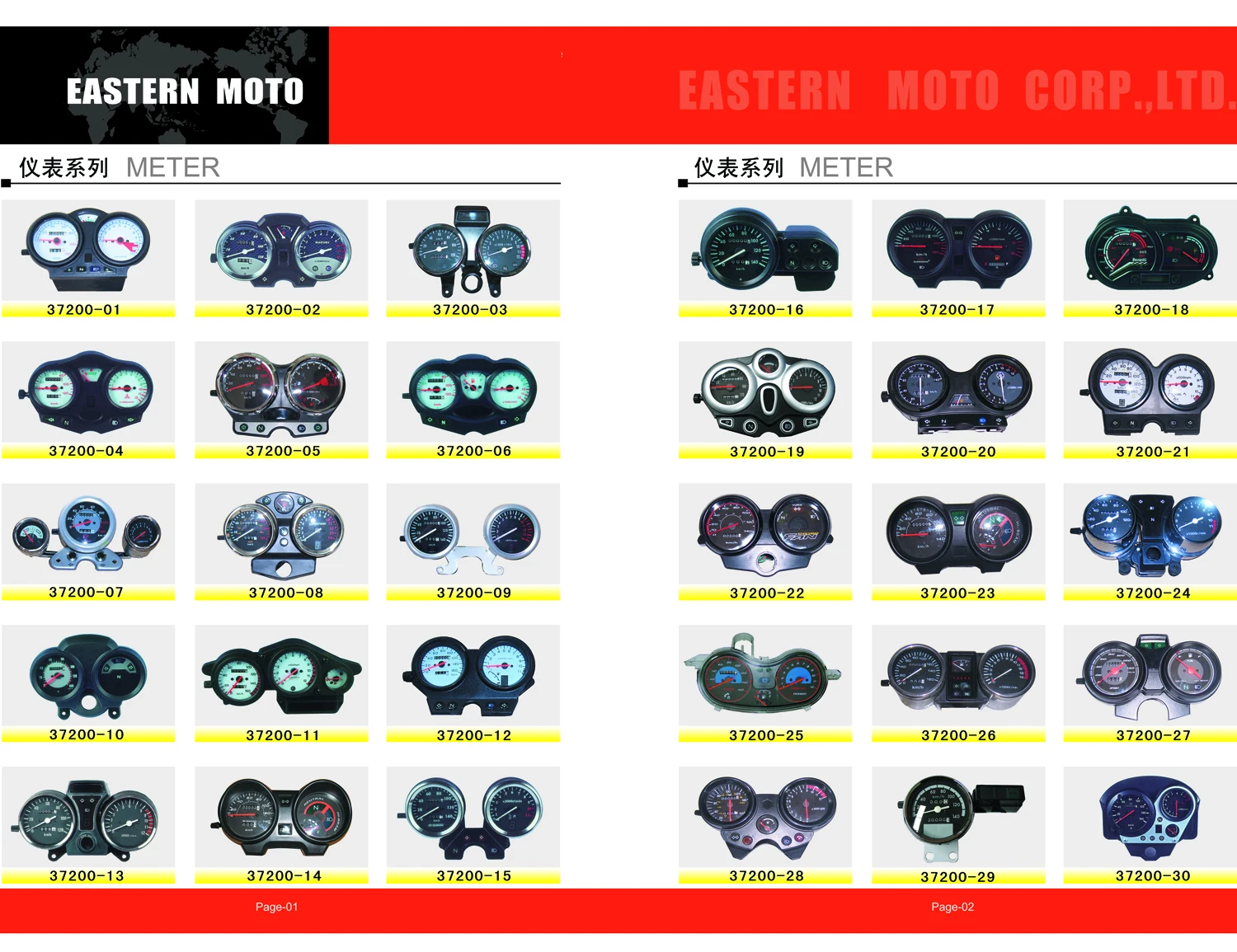 China haojue motorcycle speedometer