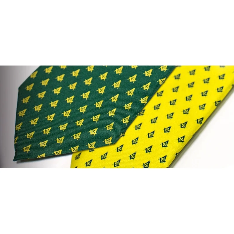 2021 Top Selling Design Logo Premium Silk Woven Necktie Solid Color Custom Masonic Ties