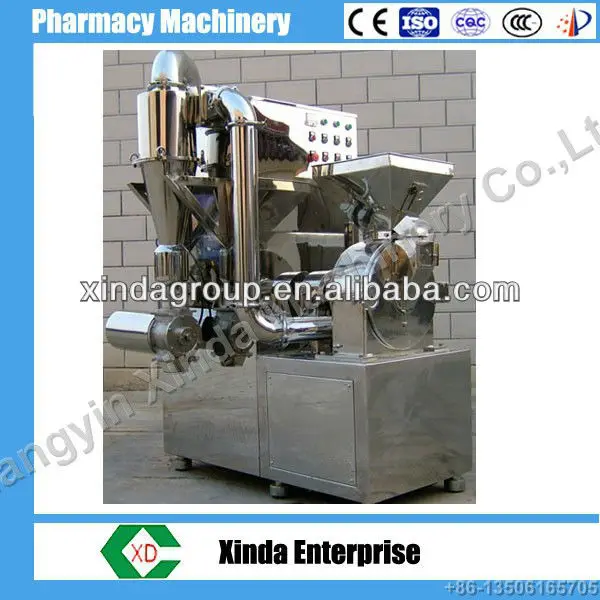 Air Culling Sieveless Chinese Herbal Powder Crusher