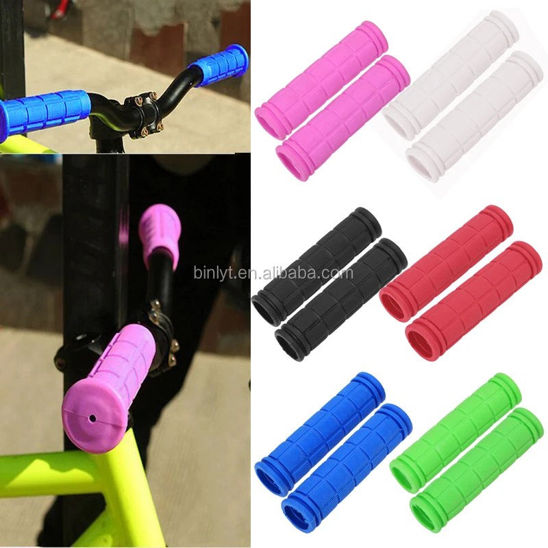 1 Pair BMX MTB Bike Mountain Bicycle Handle Handlebar Soft Rubber Bar End Grips
