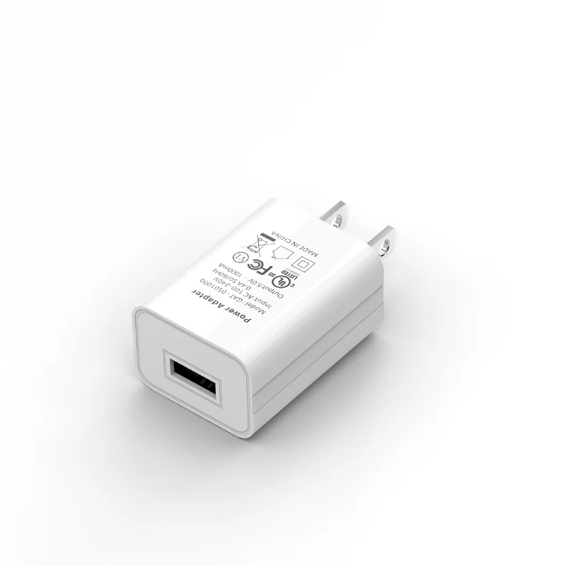 US 5v1a Charger USB Charger High Quality American FCC Certified Smartphone Cell Phone Micro USB Charger