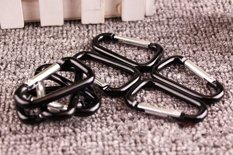 Travel Kit Camping Equipment Alloy Aluminum Survival Gear Camp Mountaineering Hook Carabiner