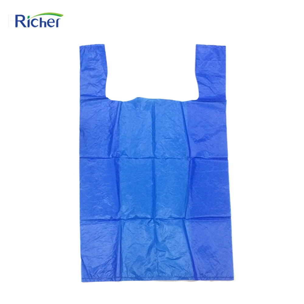 various size with logo printed clear plastic shopping bag for department store