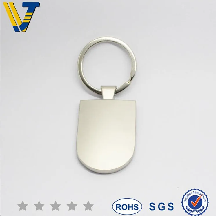 blank custom logo metal floating engraved metal custom key chain