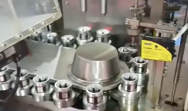 Lami plastic tube inner heating type plastic tube filling and sealing machine