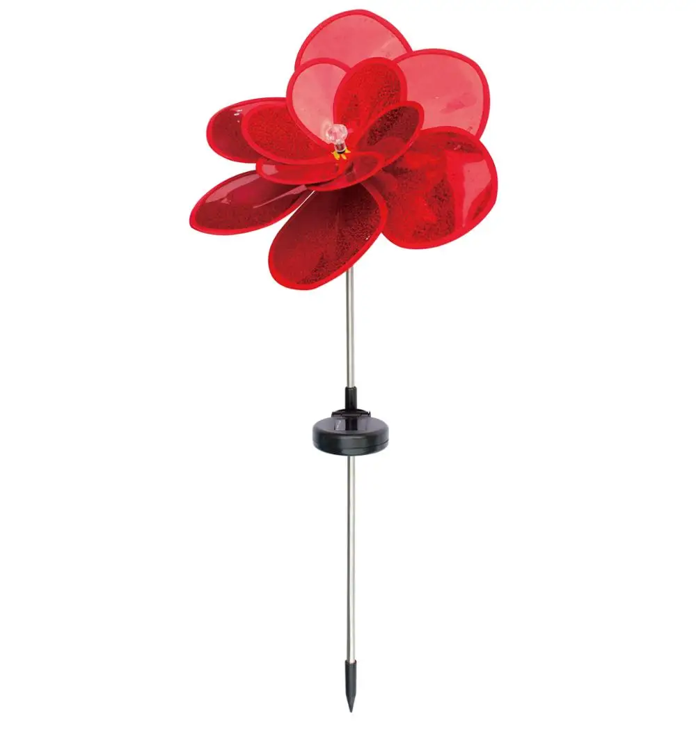 Solar Windmill Garden Lights