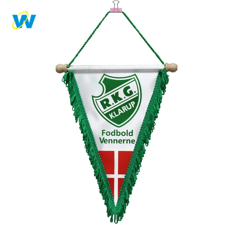 Печатные на заказ треугольные кимперы флаги школьные