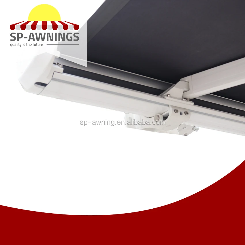 
4 * 2,5 NewYork BEST QUALITY Full Cassette Retractable Awning motorsized remote control aluminum 