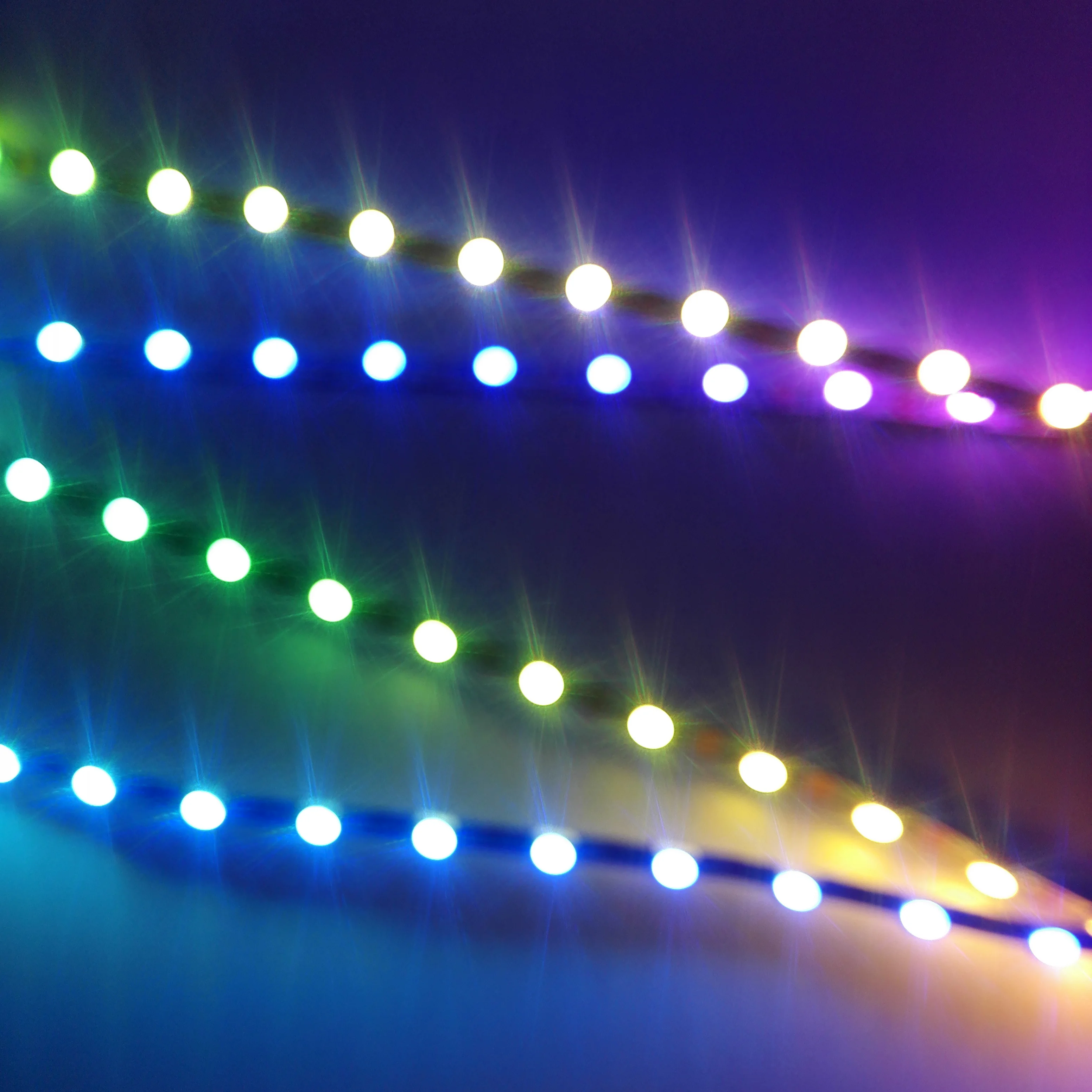 5V SMD 5050 WS2812B 60 leds per meter 5mm Width Led Flexible Strip SK6812 white pcb IP20