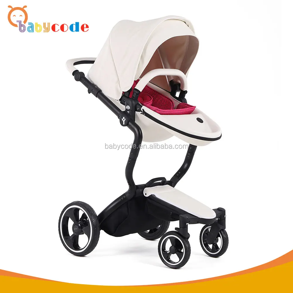 Luxury Baby Stroller With Cushion Child Cart Seat Cushion, Pushchair with Cotton pad Thick Mat 0-36 Month Baby